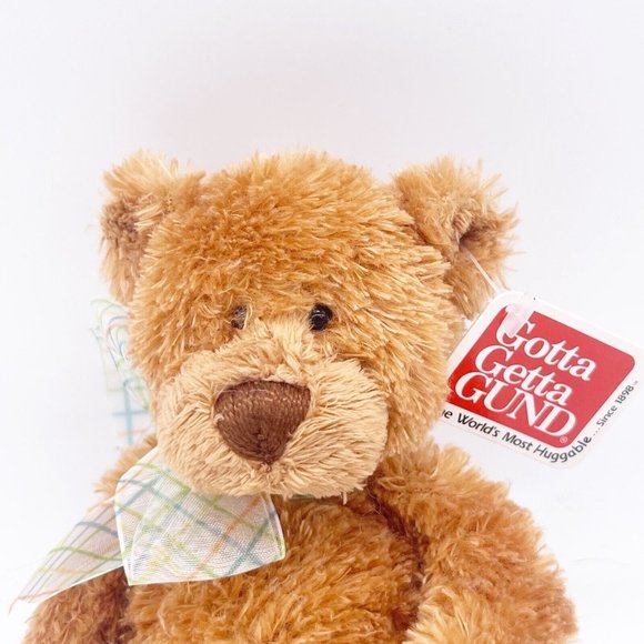 GUND Plush Bear Chauncy Junior 15221 with tags 7” - Picture 9 of 12